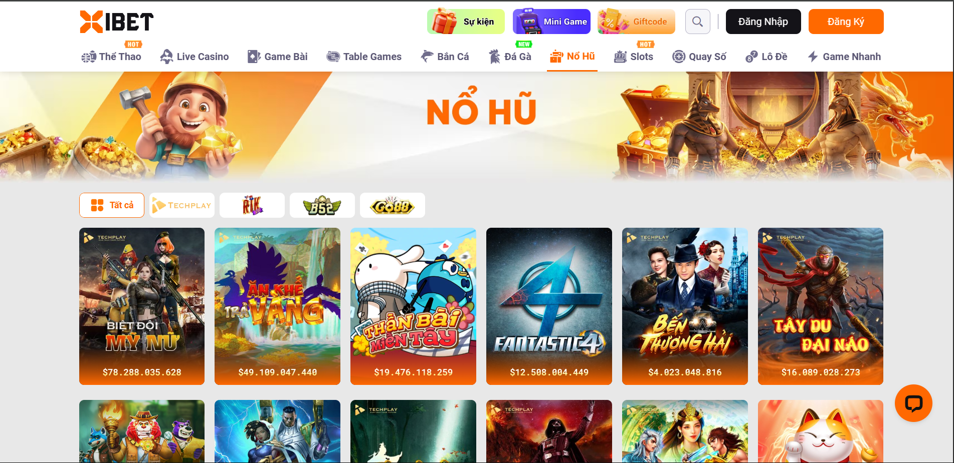 Nổ hũ Xibet có rất nhiều tựa slot game hot hit nhất 2025 Nổ hũ Xibet có rất nhiều tựa slot game hot hit nhất 2025